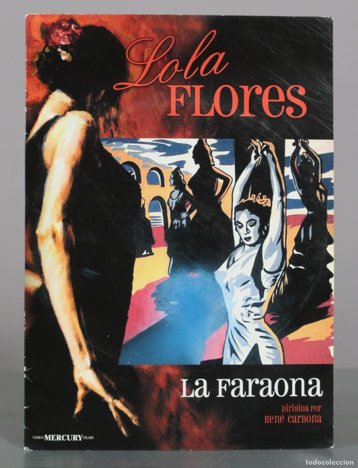 Cine: DVD. La Faraona - Ren&eacute; Cardona, Lola Flores, Agust&iacute;n Lara