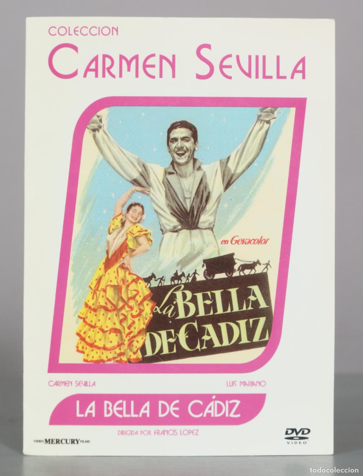 Cine: DVD. La Bella de C&aacute;diz - Carmen Sevilla, Luis Mariano