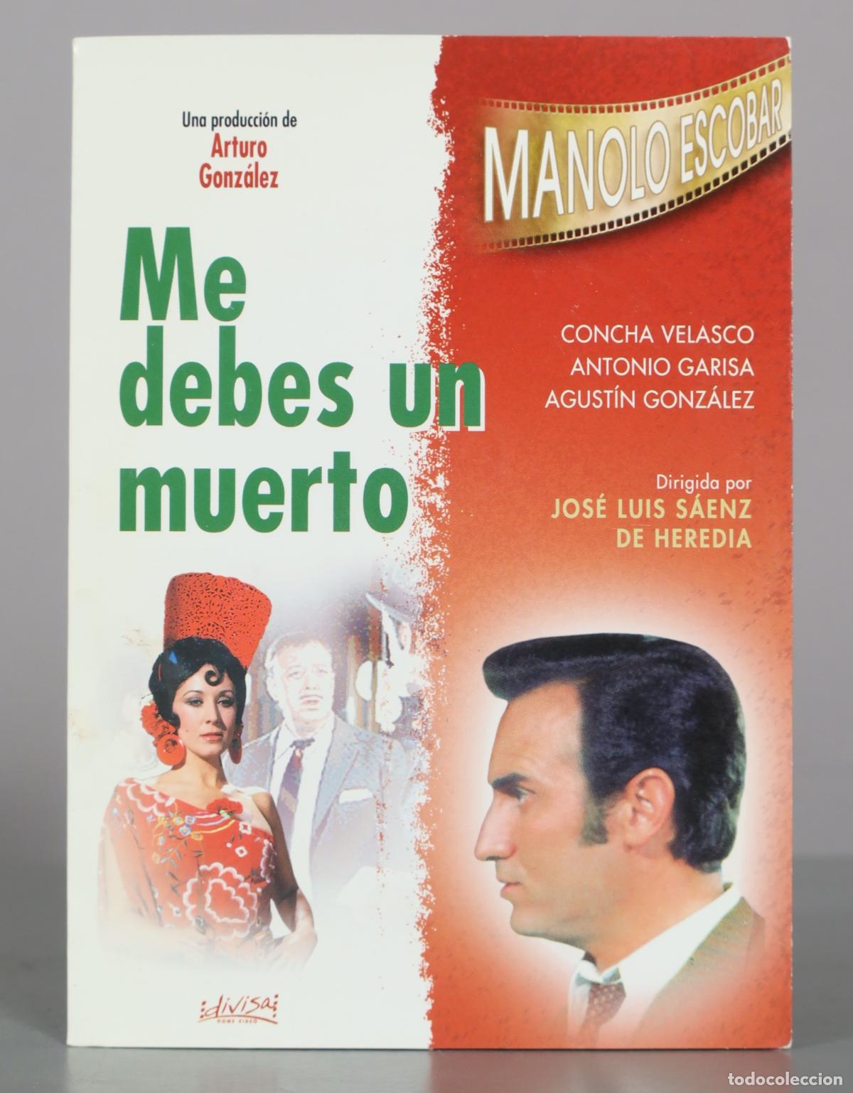Cine: DVD. Me debes un muerto - Manolo Escobar, Concha Velasco
