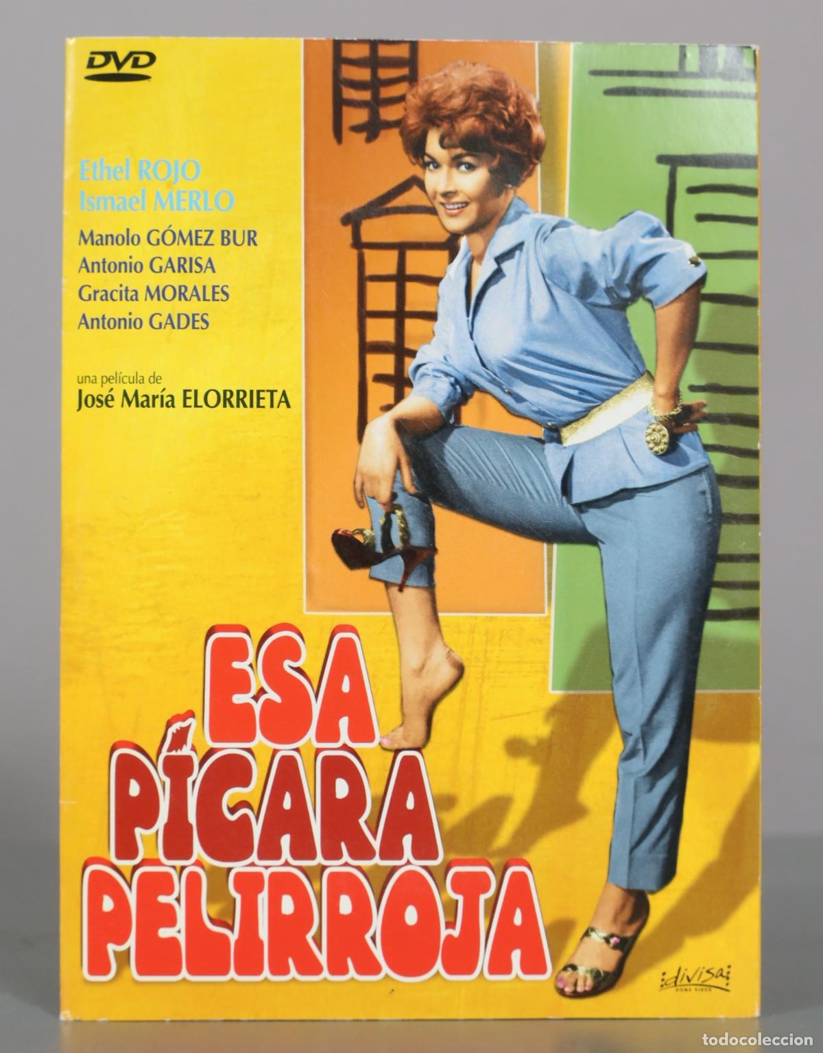 Cine: DVD. Esa p&iacute;cara pelirroja - Jos&eacute; Mar&iacute;a Elorrieta, Ethel Rojo, Ismael Merlo, Manolo G&oacute;mez Bur,