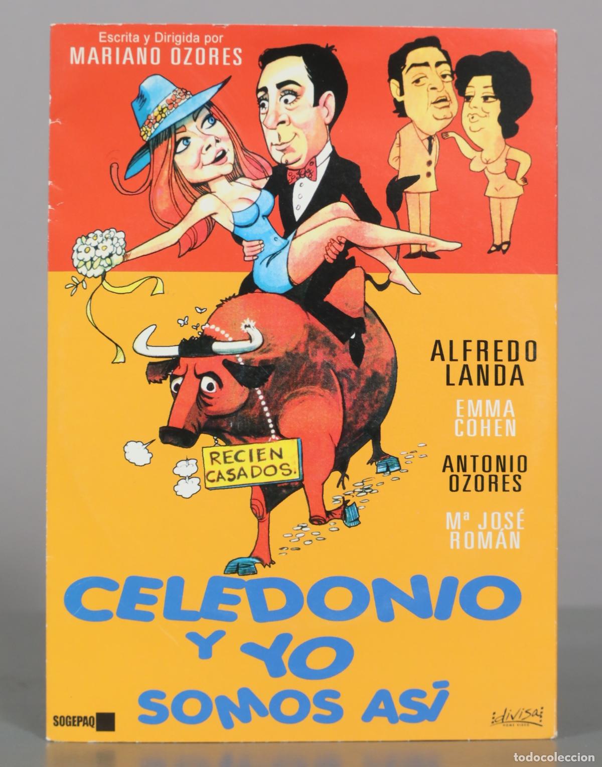 Cine: DVD. Celedonio y yo somos as&iacute; - Mariano Ozores, Alfredo Landa, Emma Cohen, Antonio Ozores