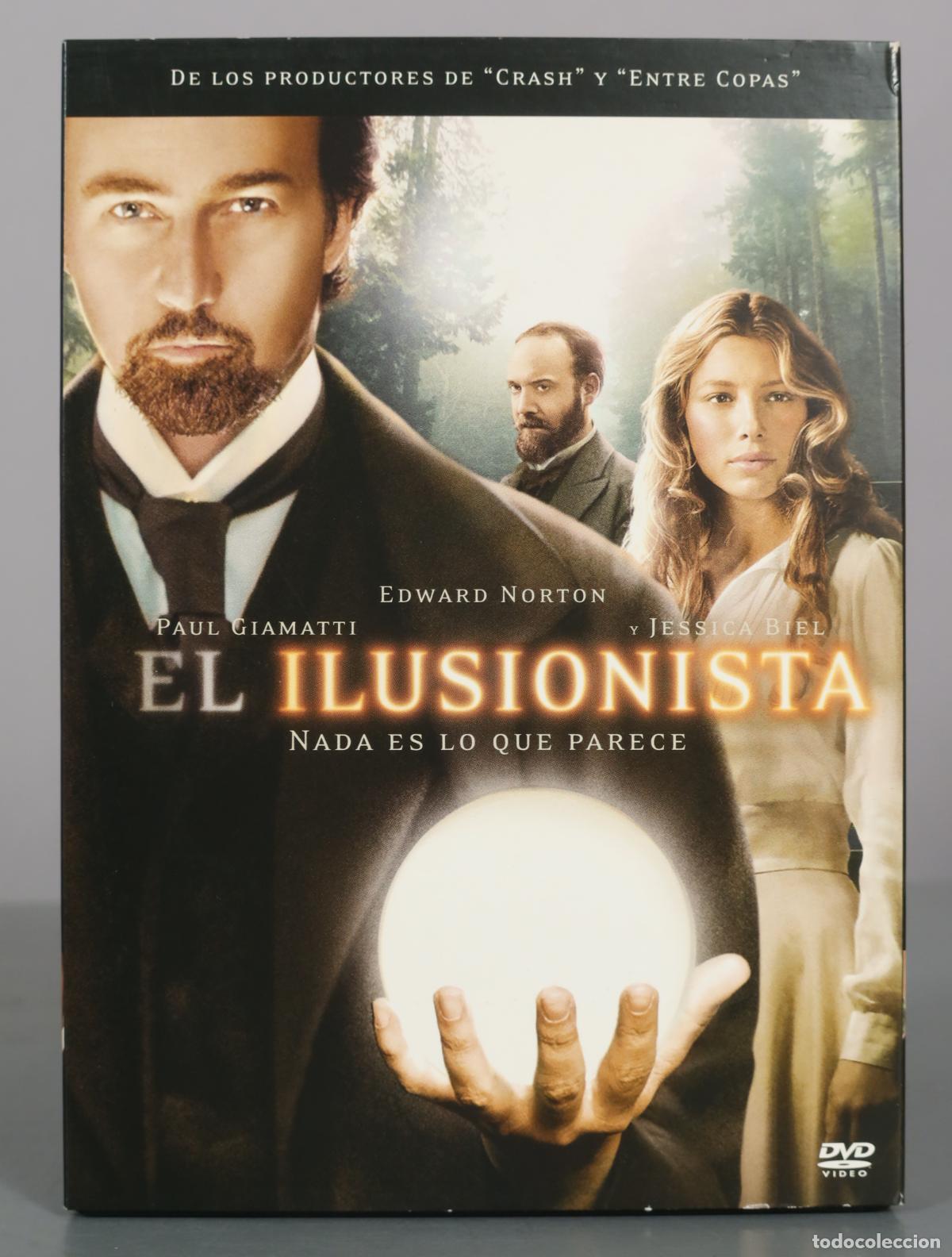Kino: DVD. El Ilusionista - Edward Norton, Paul Giamatti, Jessica Biel
