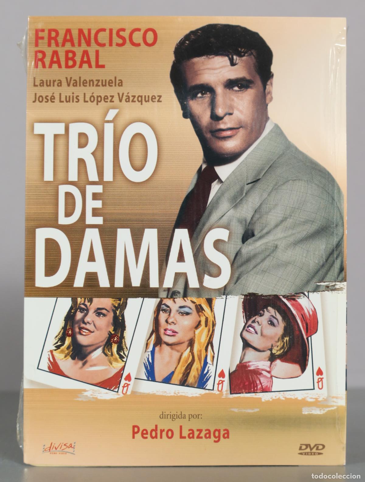 Cin&eacute;ma: DVD. Tr&iacute;o de damas - Pedro Lazaga, Francisco Rabal, Jos&eacute; Luis L&oacute;pez V&aacute;zquez . PRECINTADO