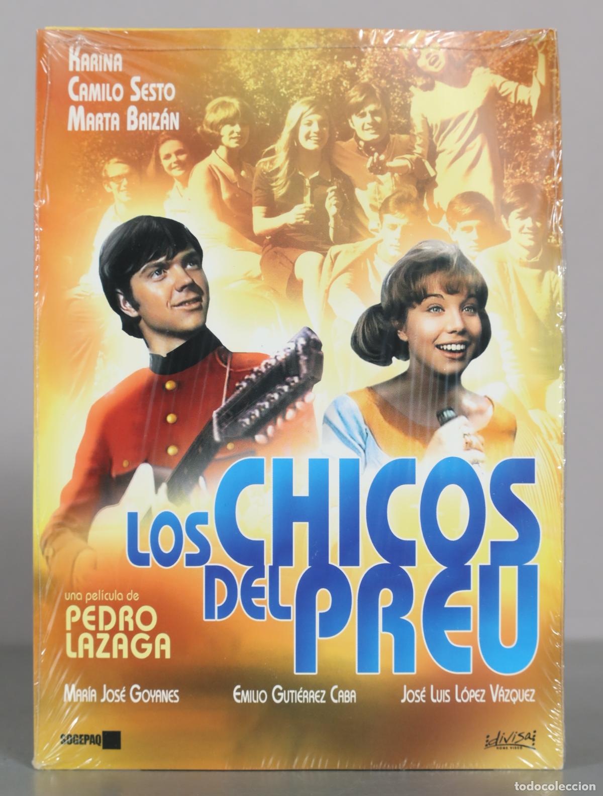 Cin&eacute;ma: DVD. Los chicos del preu - Pedro Lazaga, Karina, Camilo Sesto, Marta Baiz&aacute;n, Mar&iacute;a Jos&eacute; . PRECINTADO