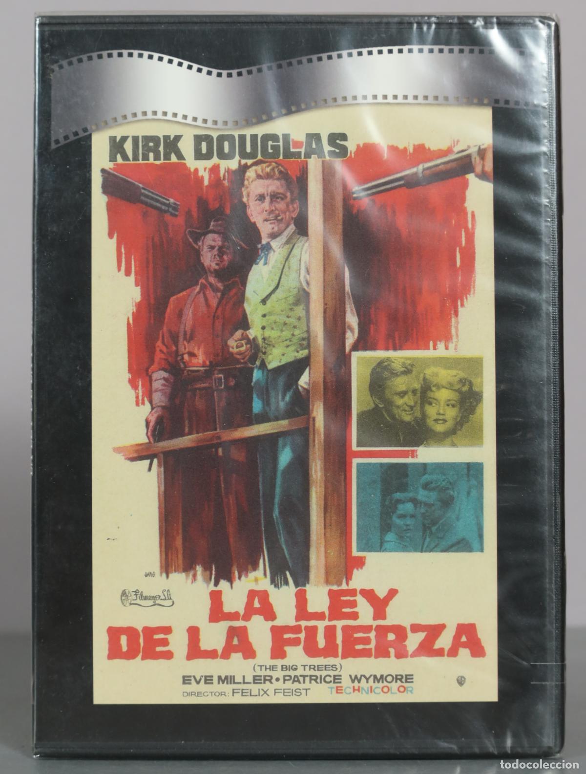 Cin&eacute;ma: DVD. La ley de la fuerza - Felix Feist, Kirk Douglas, Edgar Buchanan . PRECINTADO