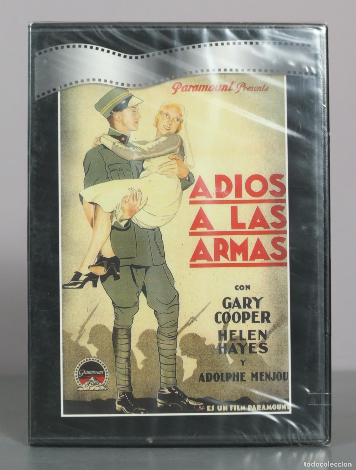 Cin&eacute;ma: DVD. Adi&oacute;s a las armas - Frank Borzage, Gary Cooper, Helen Hayes, Adolphe Menjou . PRECINTADO