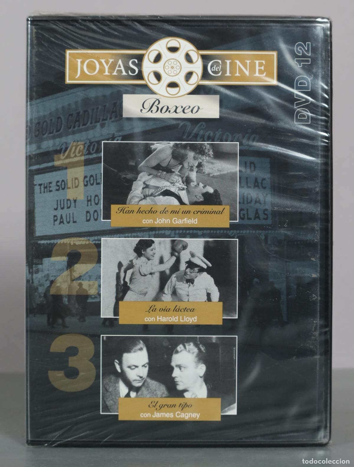 Cin&eacute;ma: DVD. Joyas del Cine Boxeo - John Garfield, Harold Lloyd, James Cagney . PRECINTADO