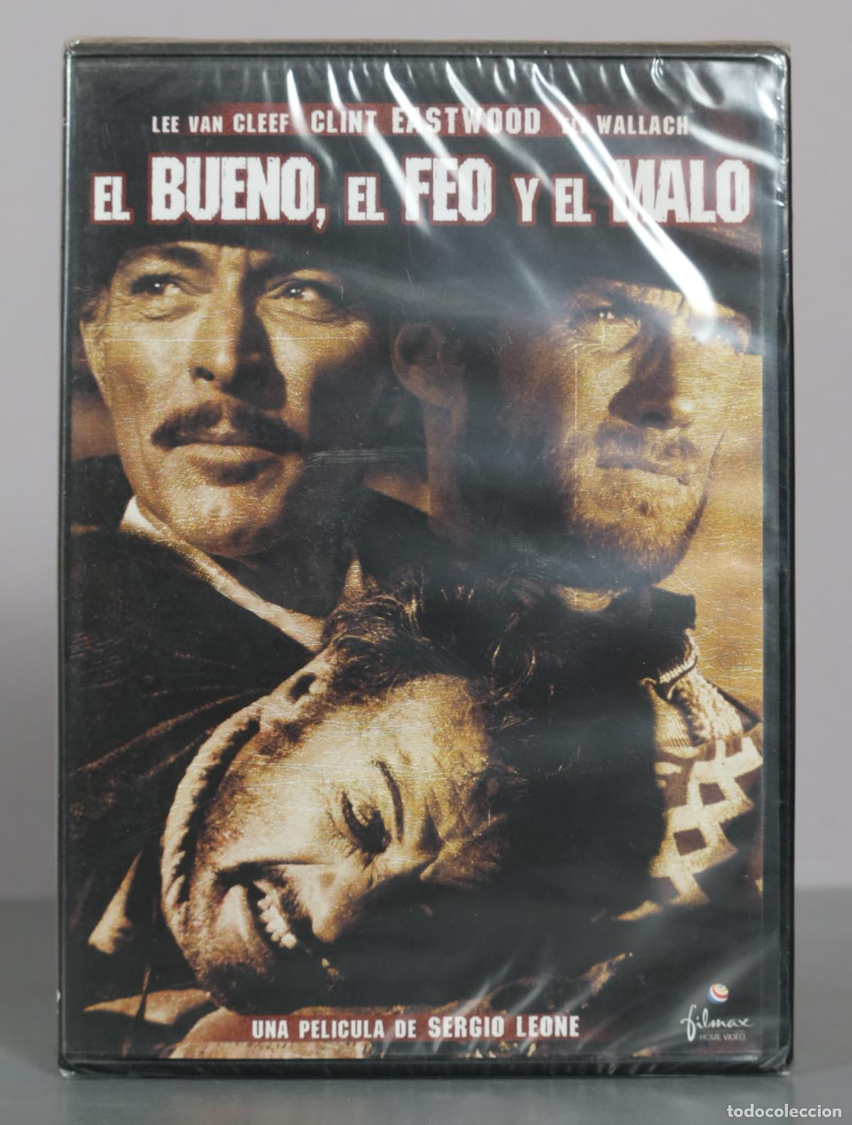 Cin&eacute;ma: DVD. El bueno, el feo y el malo - Sergio Leone, Lee Van Cleef, Clint Eastwood, Wallach . PRECINTADO
