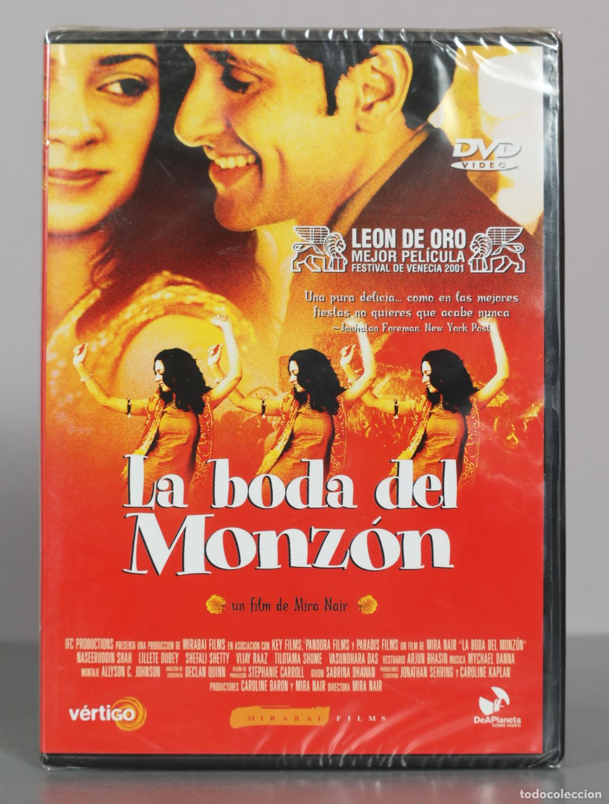 Cin&eacute;ma: DVD. La boda del Monz&oacute;n - Mira Nair, Naseeruddin Shah, Lillete Dubey, Shefali Shetty . PRECINTADO