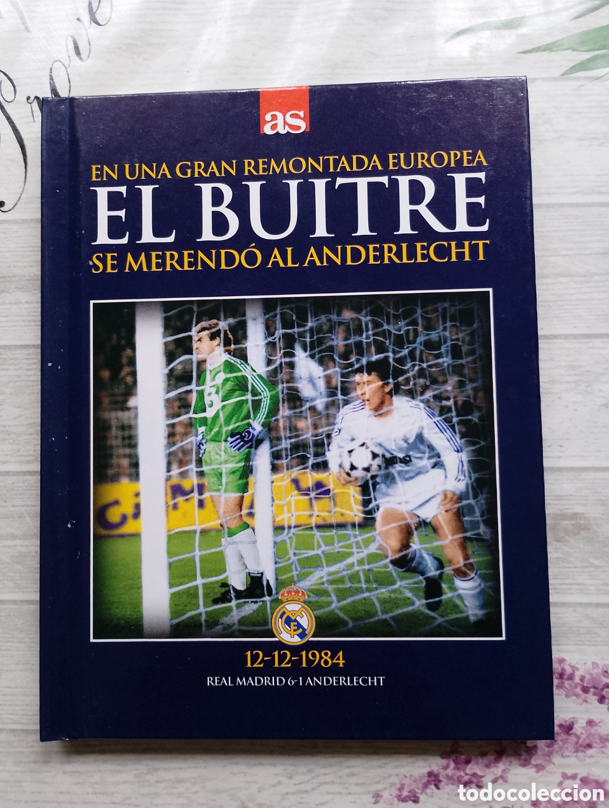 Cinema: Libro + dvd Real Madrid 6-1 Anderlecht 12-12-1984