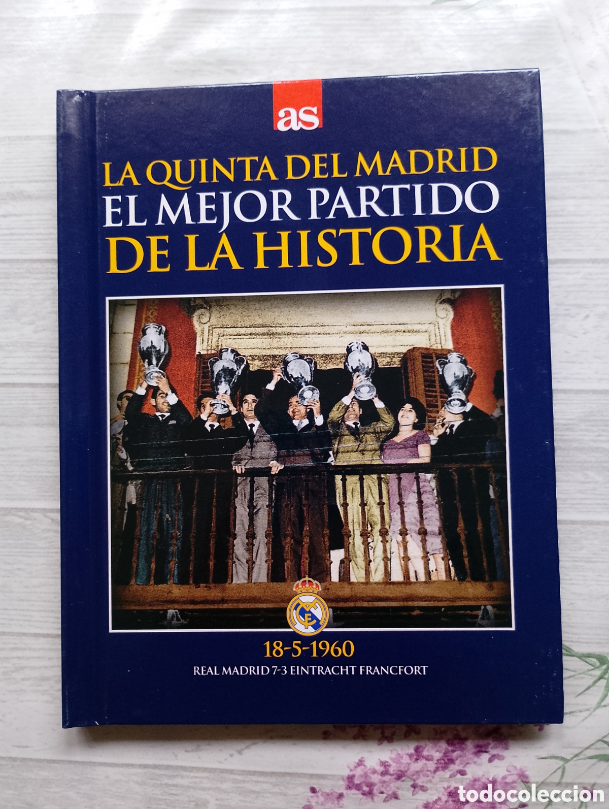 Cinema: Libro + dvd Real Madrid 7-3 Eintracht Francfort 18-5-1960
