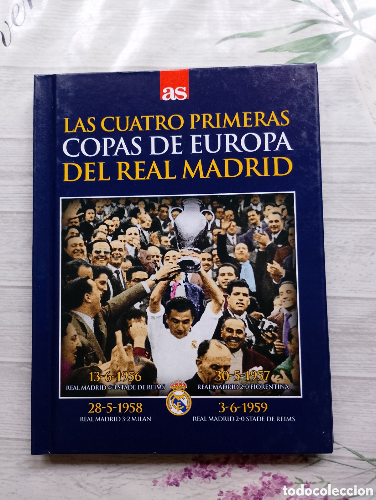 Cinema: Libro + dvd Las cuatro primeras copas de Europa del Real Madrid 1956 1957 1958 1959