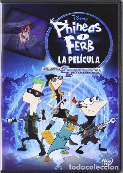 Cine: Phineas y Ferb: A Trav&eacute;s De La Segunda Dimension- 8717418316112