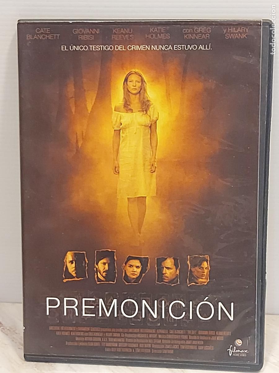 Cine: PREMONICI&Oacute;N | DVD | KEANU REEVES | CATE BLANCHETT | CAJA SLIM