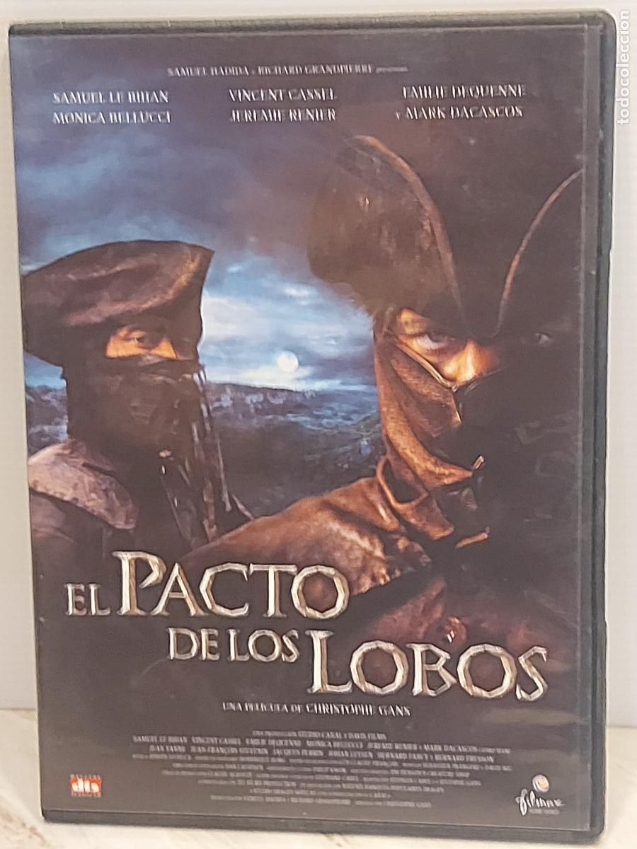 Cine: EL PACTO DE LOS LOBOS | DVD | CHRISTOPHE GANS | CAJA SLIM