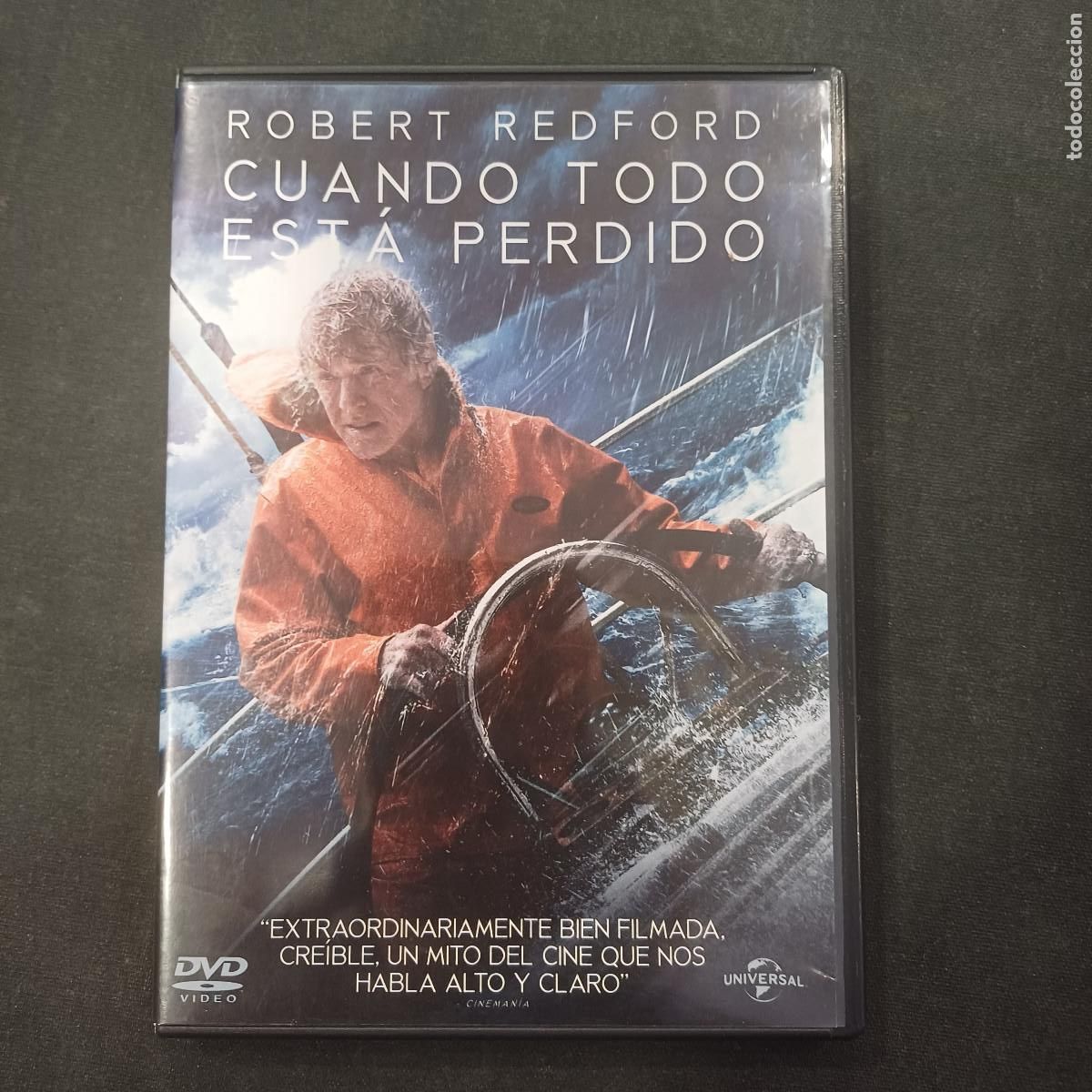 Cine: CUANDO TODO ESTA PERDIDO/ROBERT REDFORD/DVD.