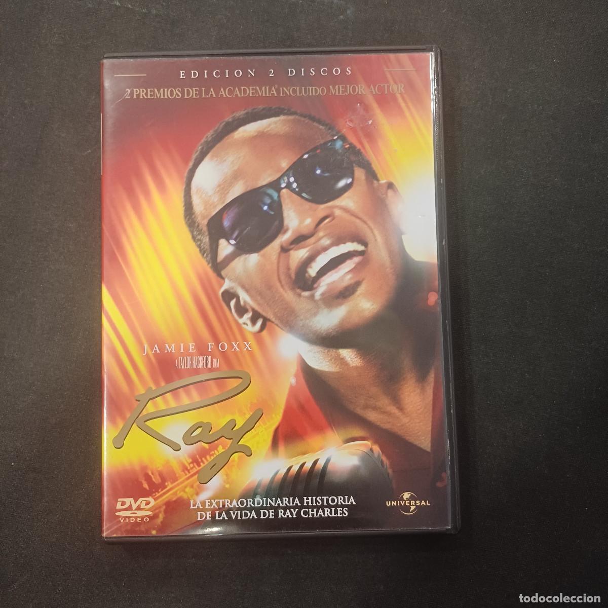 Cine: RAY/LA EXTRAORDINARIA HISTORIA DE LA VIDA DE RAY CHARLES/DVD 2 DISCOS.