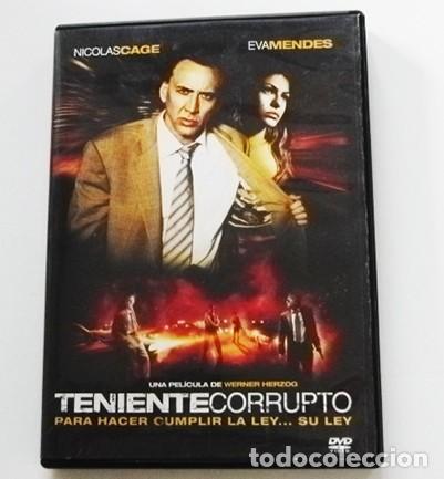 Cine: TENIENTE CORRUPTO DVD PEL&Iacute;CULA NICOLAS CAGE EVA MENDES WARNER HERZOG XZIBIT VAL KILMER POLIC&Iacute;A EEUU