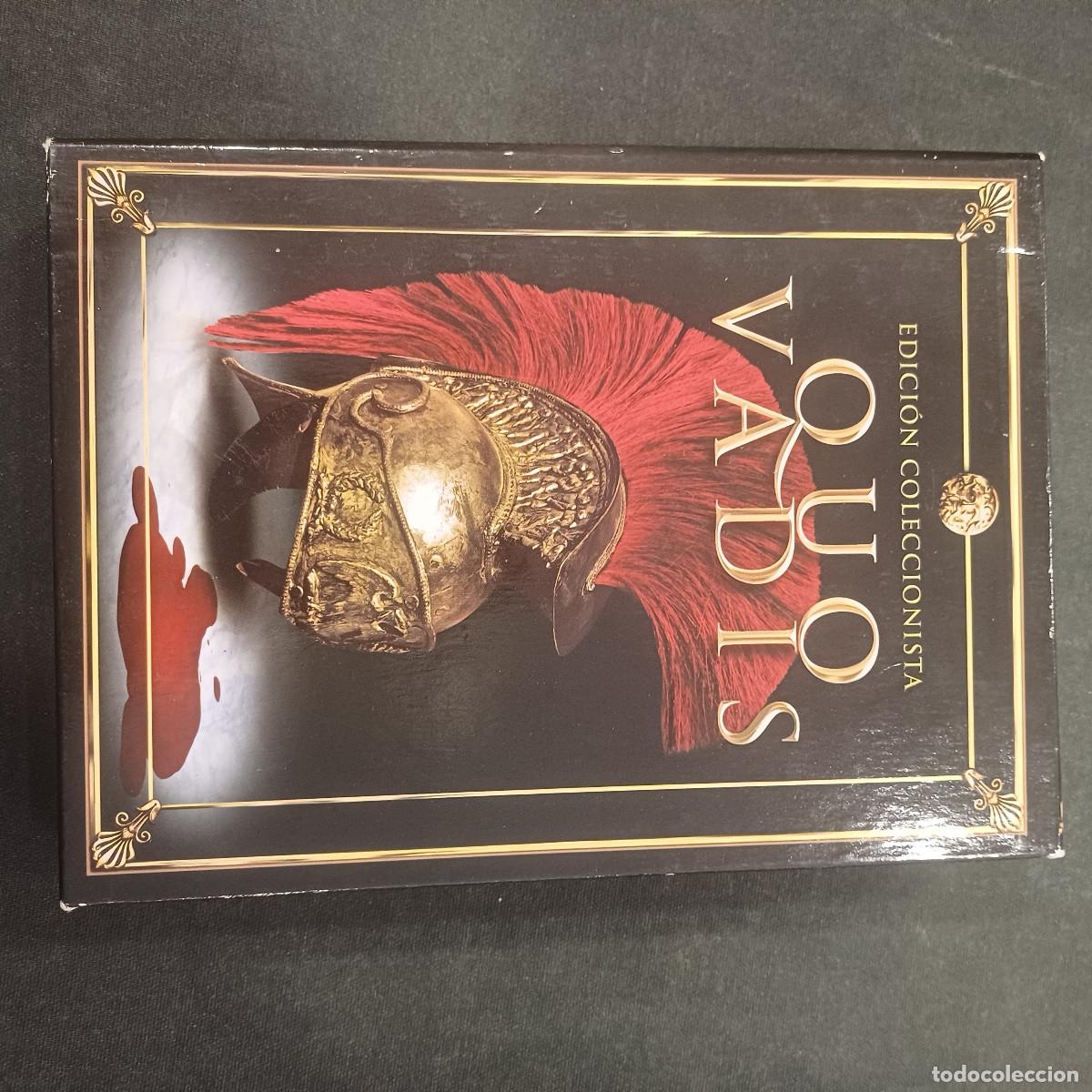 Cine: QUO VADIS/EDICION COLECCIONISTA/DVD 2 DISCOS+FOTOS-POSTALES+LIBRETO.