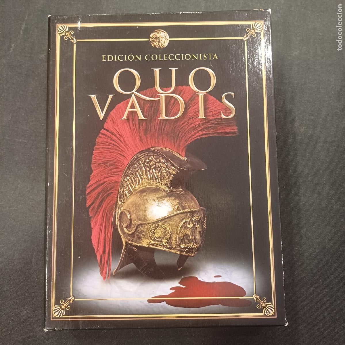 Cine: QUO VADIS/EDICION COLECCIONISTA/DVD 2 DISCOS+FOTOS-POSTALES+LIBRETO.
