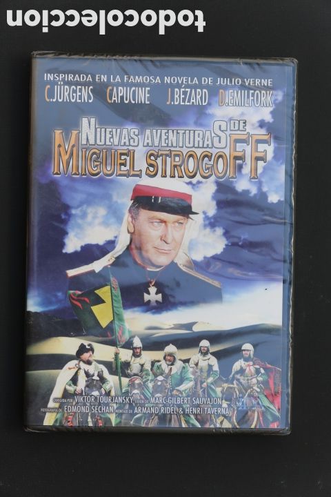 Cine: DVD precintado. NUEVAS AVENTURAS DE MIGUEL STROGOFF. Julio Verne. Nuevo a estrenar.