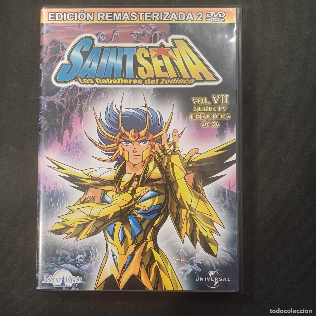 Cine: SAINT SENYA/LOS CABALLEROS DEL ZODIACO/VOL.VII/SERIE TV EPISODIOS 49-56/DVD 2 DISCOS