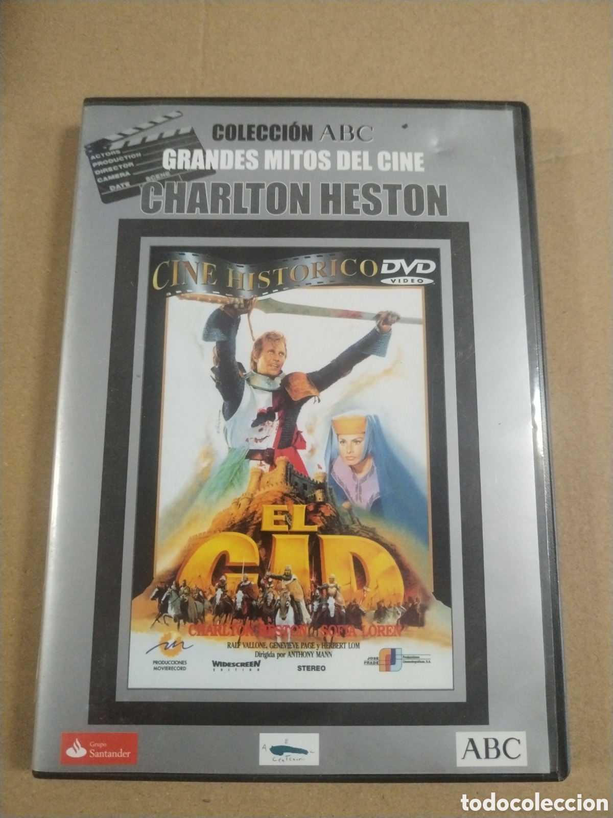 Kino: El Cid. Charlton Heston. DVD