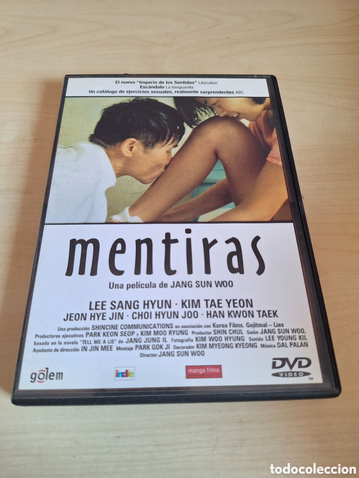 Cine: RD26 mentiras DVD SEGUNDAMANO