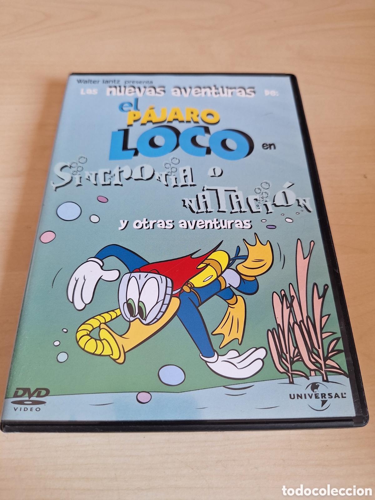 Cine: RD38 el pajaro loco sincron&iacute;a o nataci&oacute;n DVD SEGUNDAMANO