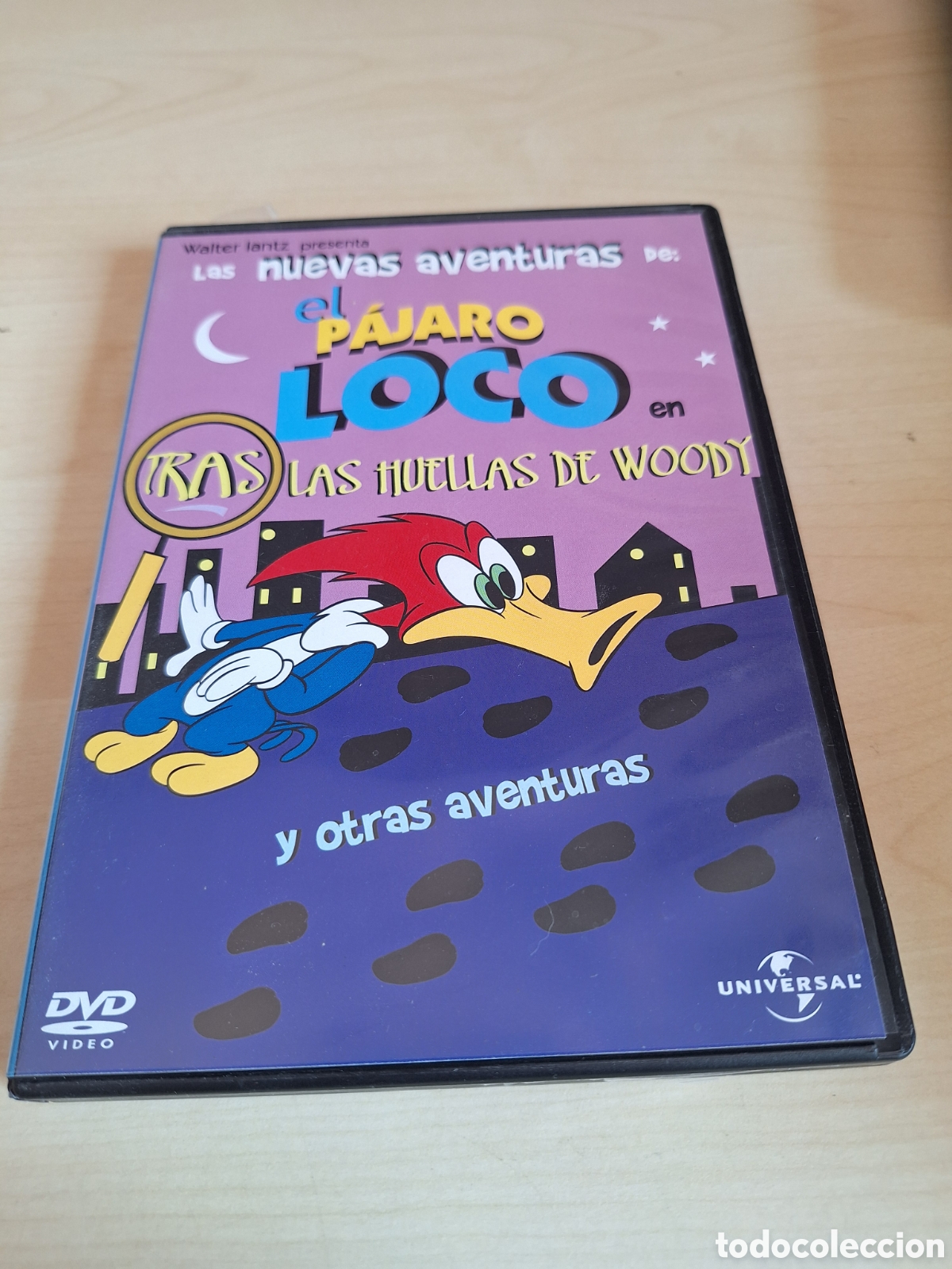 Cine: RD38 el pajaro loco en tras las huellas de woody DVD SEGUNDAMANO