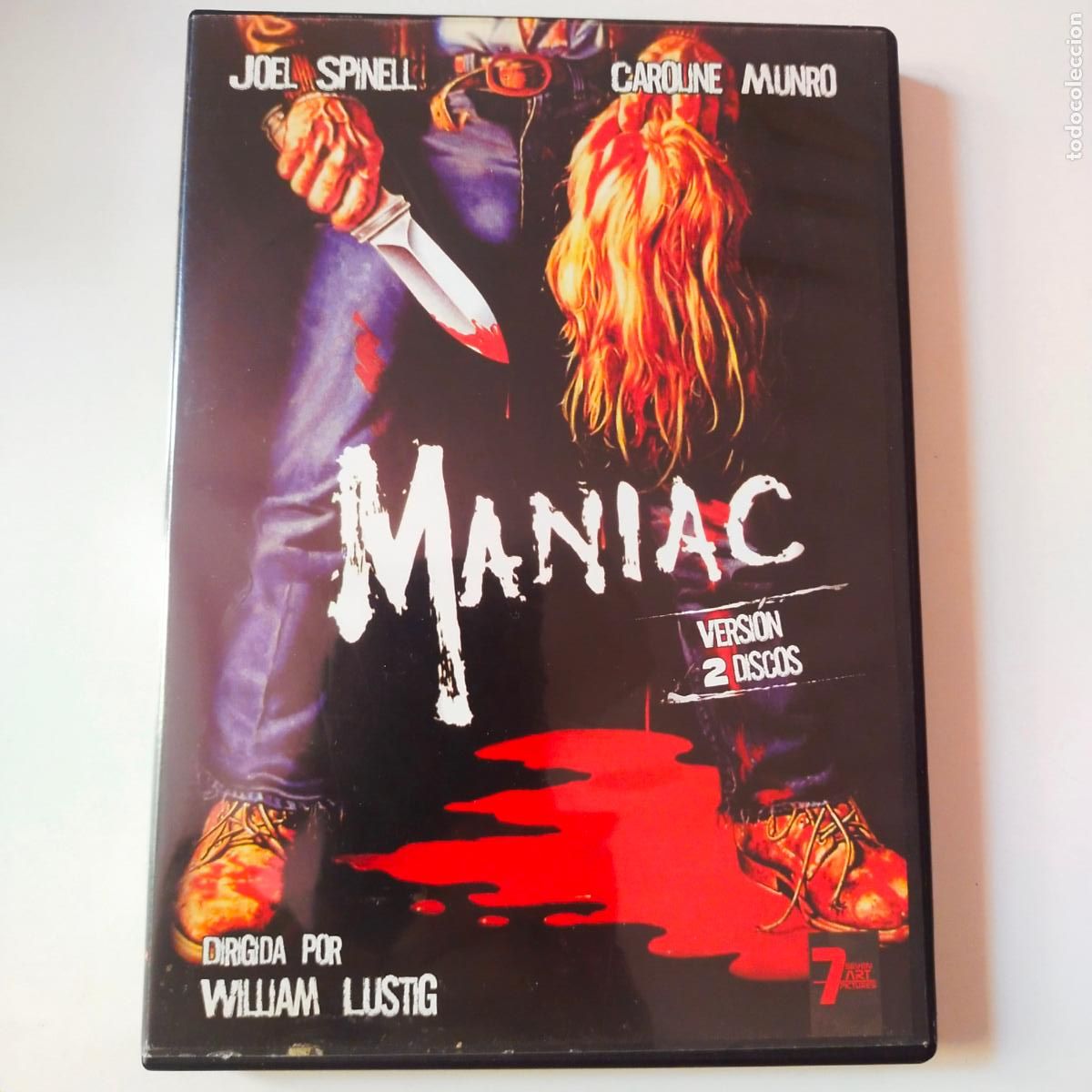 Cine: MANIAC- 2 DVD- EDICION ESPECIAL- MUCHOS EXTRAS- EXC. ESTADO.