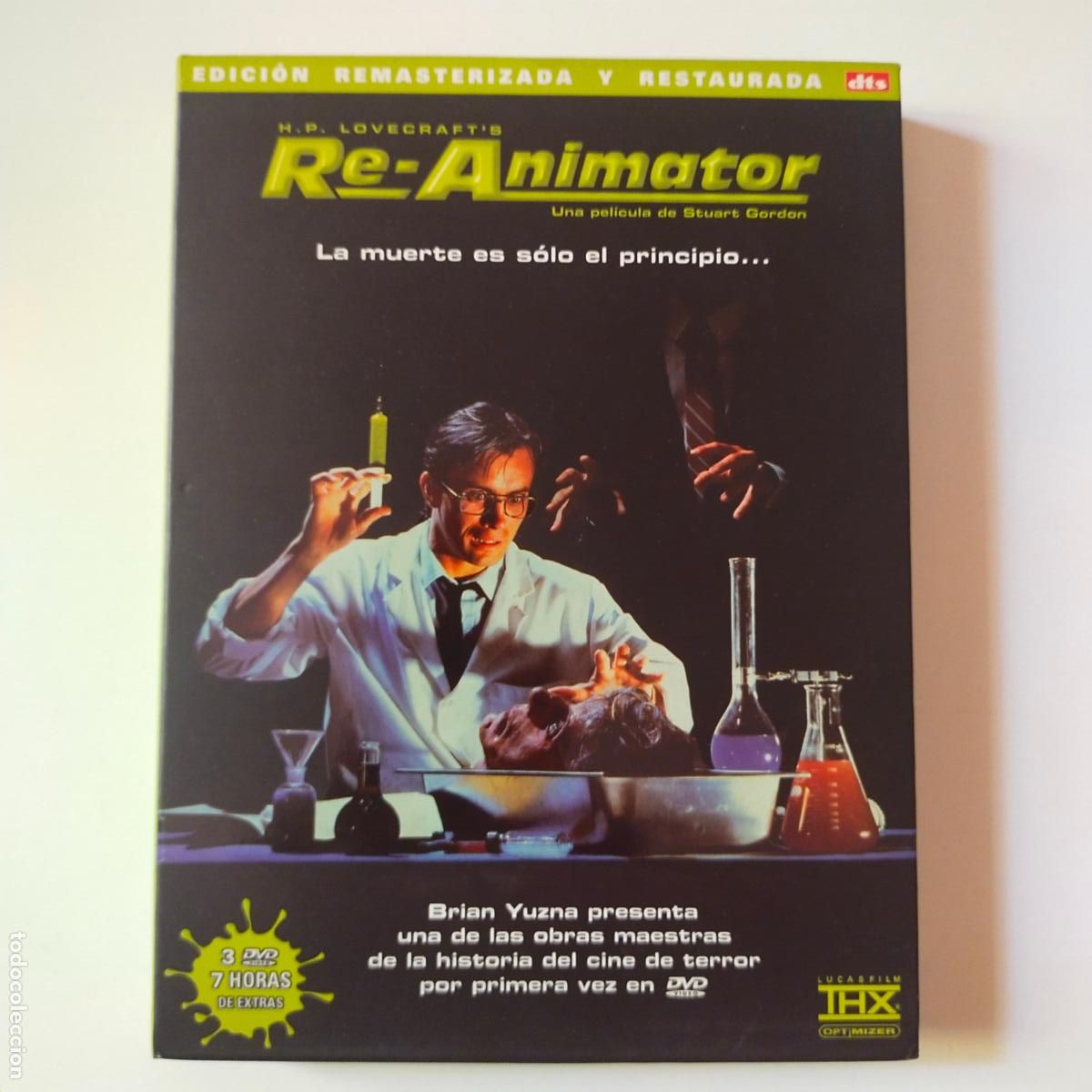 Cine: RE-ANIMATOR- 3 DVD- EDICION ESPECIAL- 7 HORAS DE EXTRAS- EXC. ESTADO
