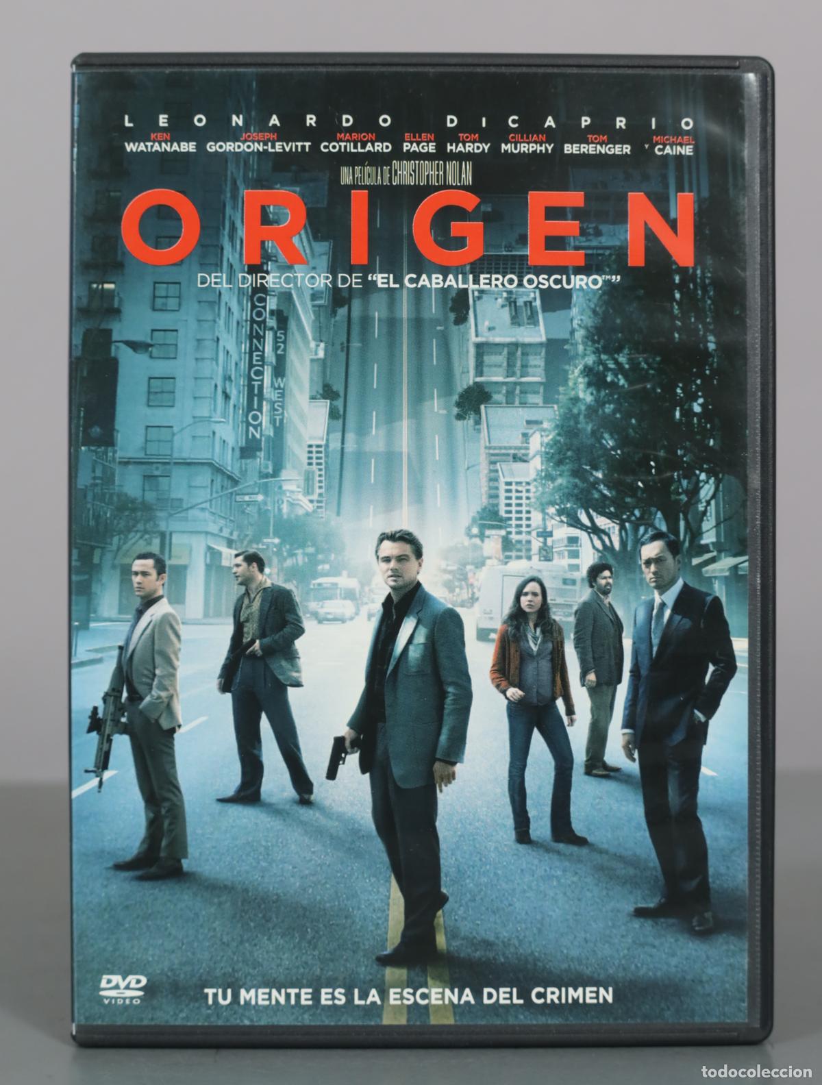 Cine: DVD. Origen - Christopher Nolan, Leonardo DiCaprio, Joseph Gordon-Levitt, Marion Cotillard, Elliot