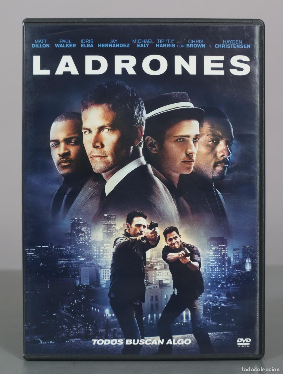Cine: DVD. Ladrones - Matt Dillon, Paul Walker, Idris Elba, Jay Hernandez, Michael Ealy, T.I., Chris