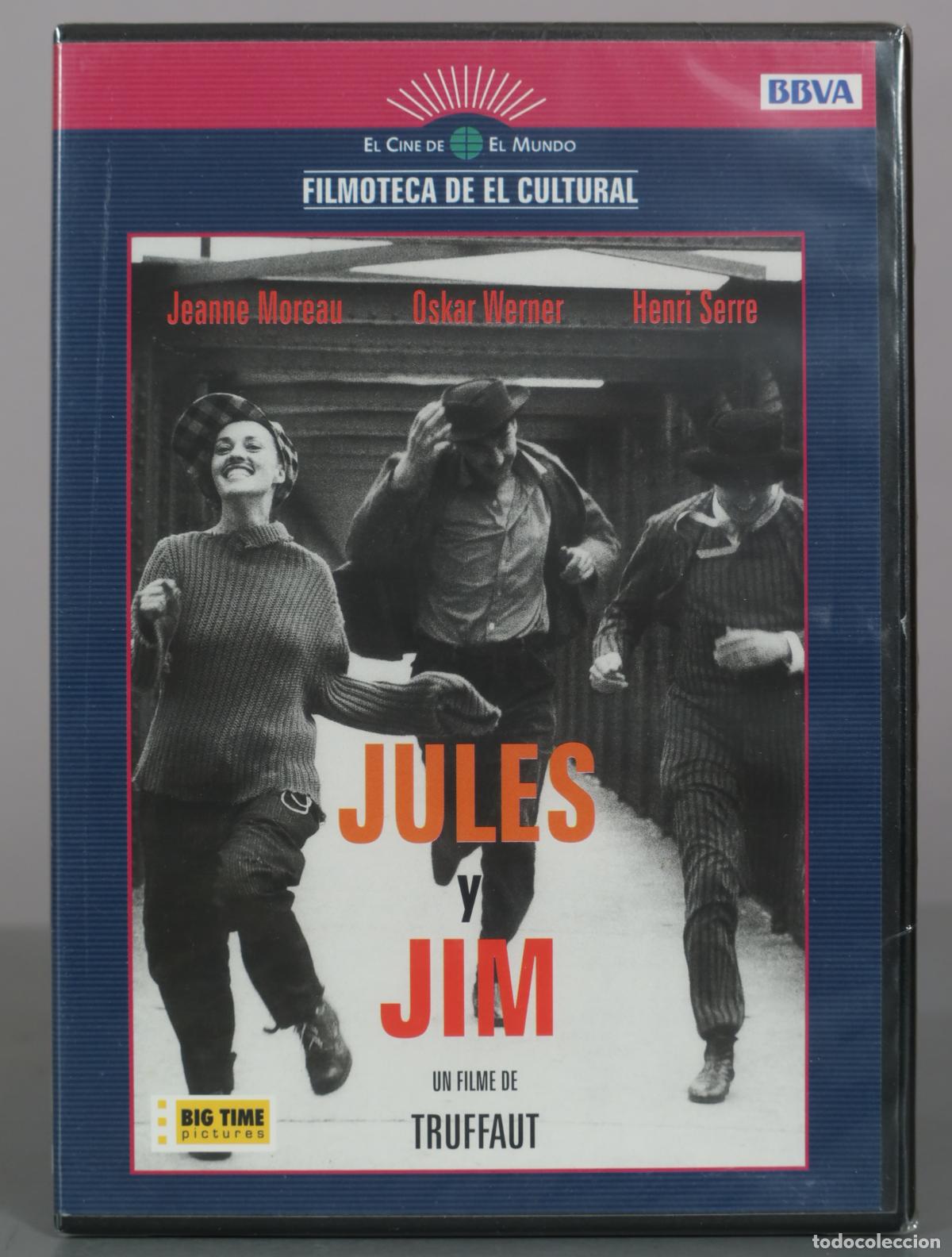 Cine: DVD. Jules y Jim - Fran&ccedil;ois Truffaut, Jeanne Moreau, Oskar Werner, Henri Serre . PRECINTADO