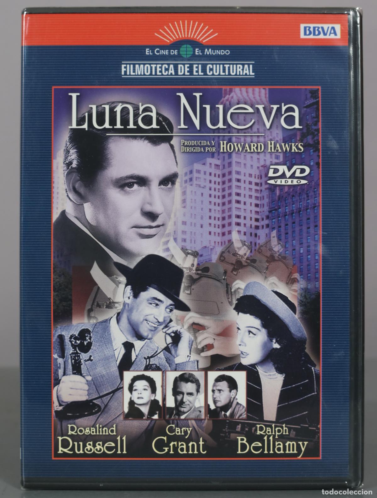 Cine: DVD. Luna Nueva - Howard Hawks, Rosalind Russell, Cary Grant, Ralph Bellamy . PRECINTADO