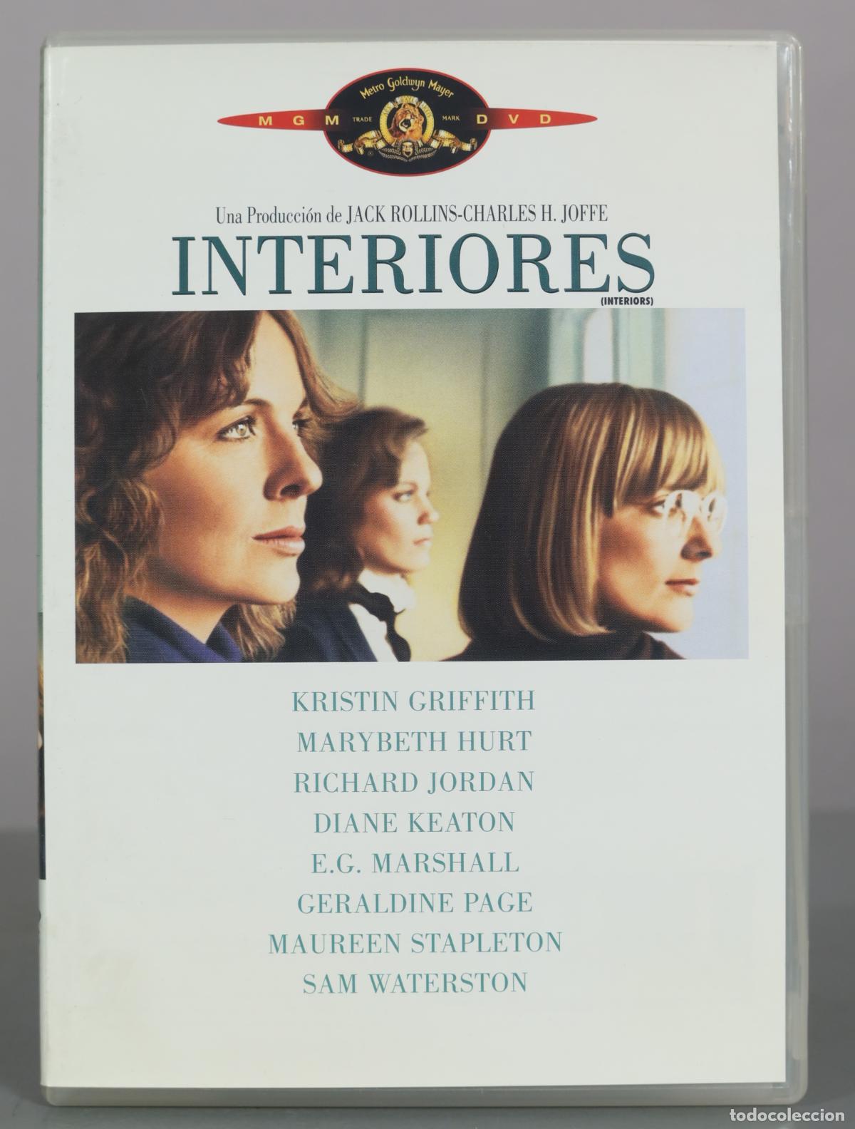 Cine: DVD. Interiores - Woody Allen, Diane Keaton, Kristin Griffith, Marybeth Hurt