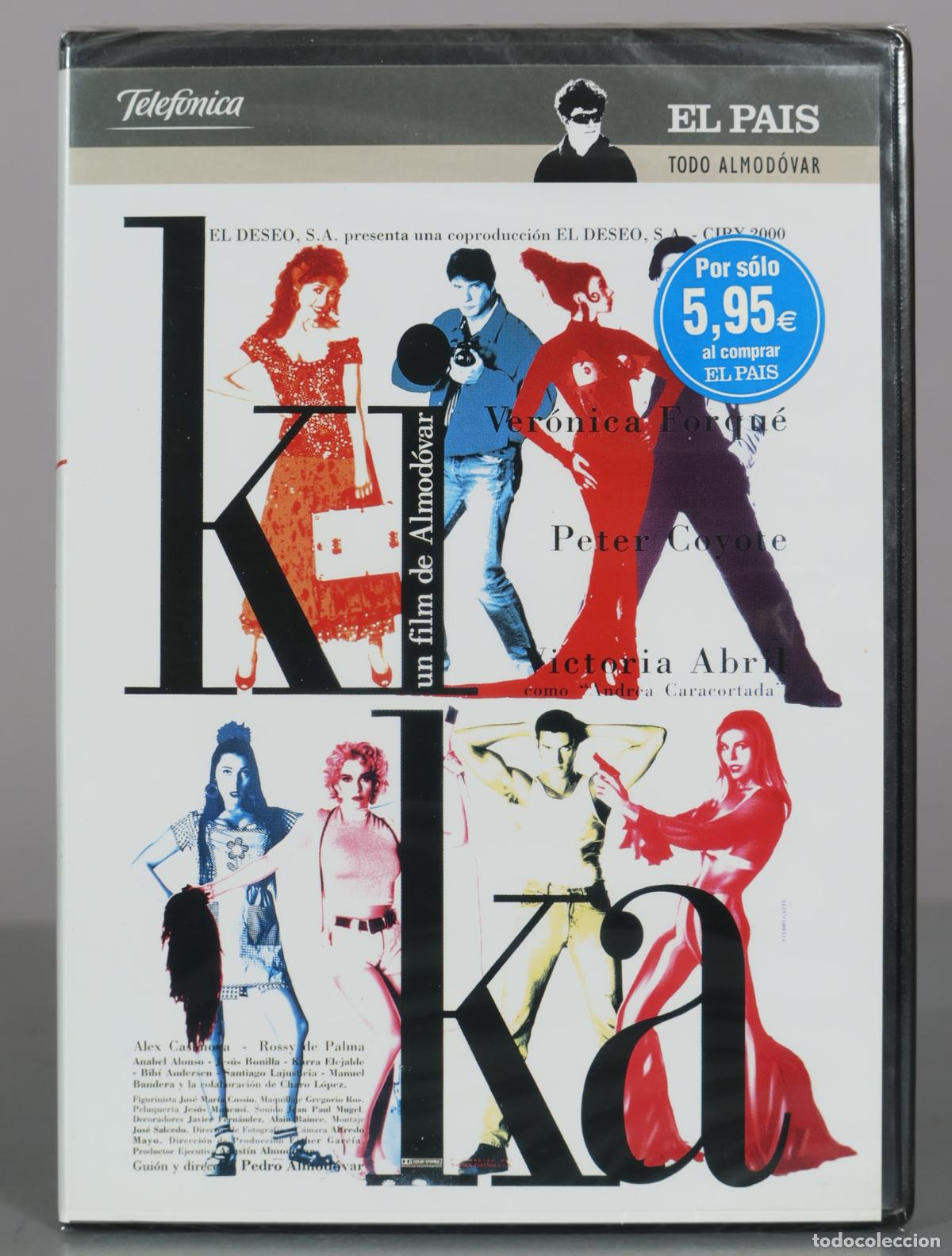 Cine: DVD. Kika - Pedro Almod&oacute;var, Ver&oacute;nica Forqu&eacute;, Peter Coyote, Victoria Abril PRECINTADO