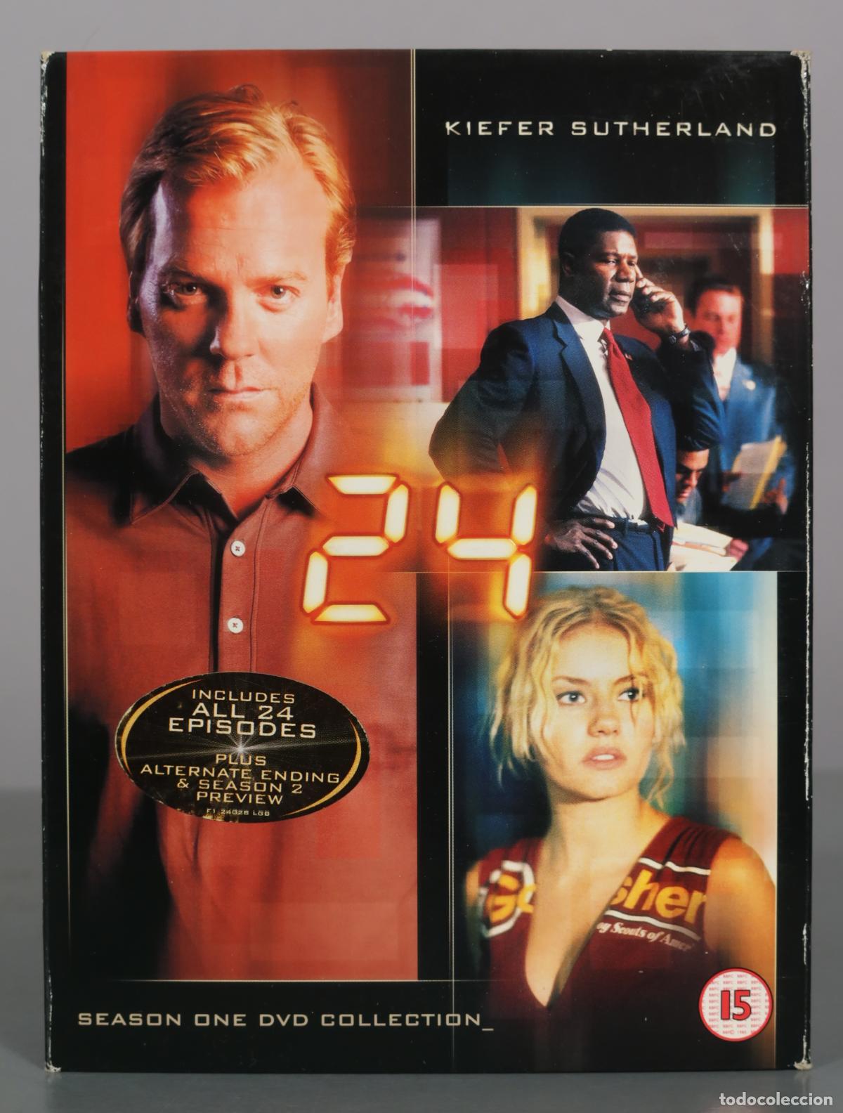 Cine: DVD. 24 Season One Collection - Kiefer Sutherland