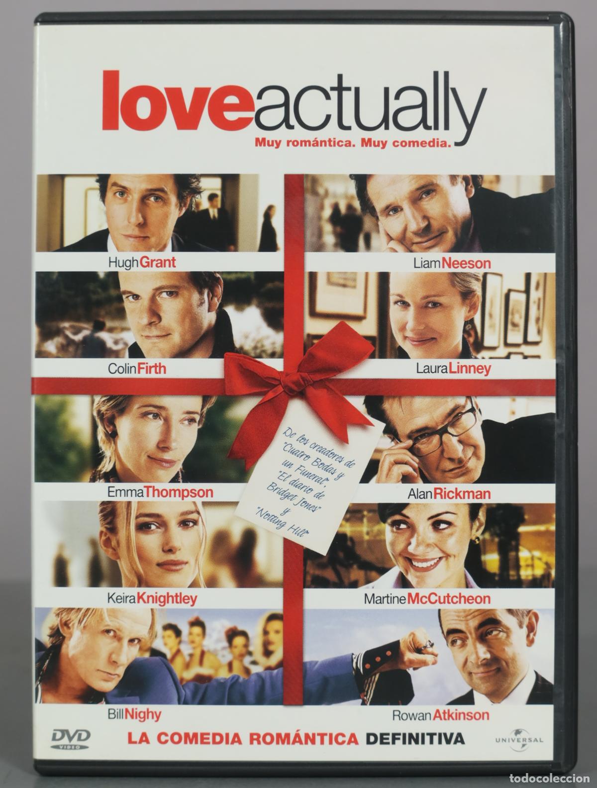 Cine: DVD. Love Actually - Richard Curtis, Hugh Grant, Liam Neeson, Colin Firth, Laura Linney, Emma
