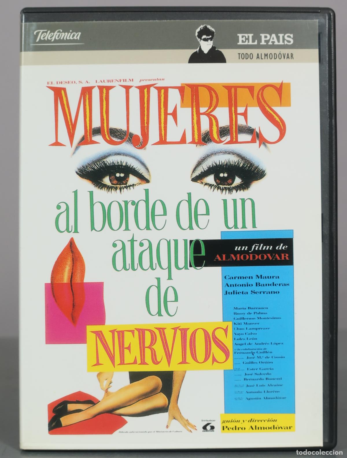 Cine: DVD. Mujeres al borde de un ataque de nervios - Pedro Almod&oacute;var, Carmen Maura, Antonio Banderas,
