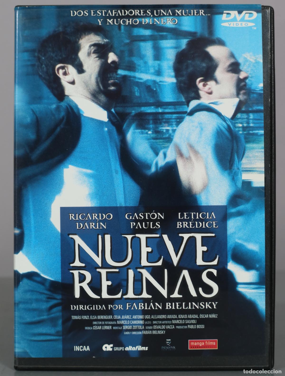 Cine: DVD. Nueve reinas - Fabi&aacute;n Bielinsky, Ricardo Dar&iacute;n, Gast&oacute;n Pauls