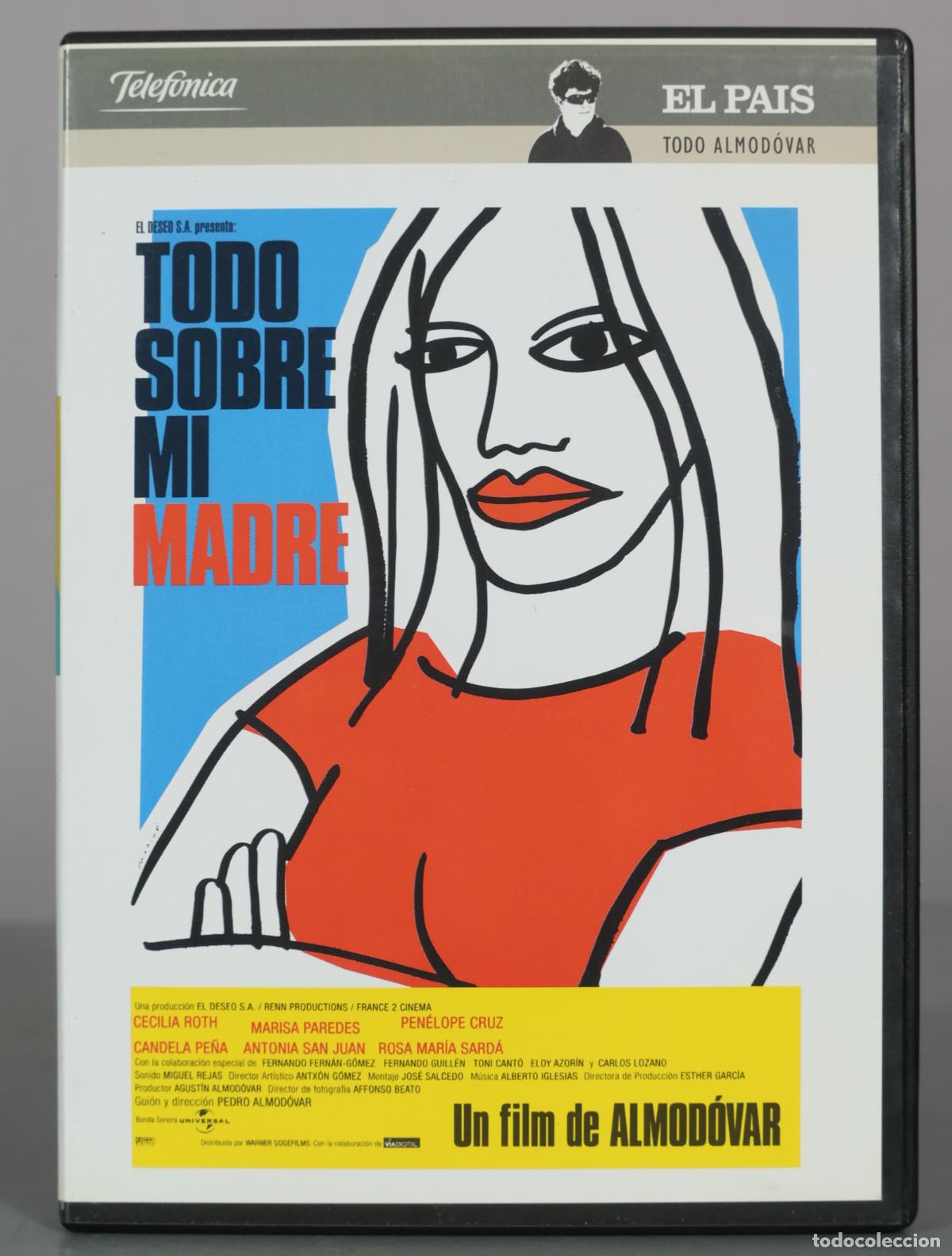 Cinema: DVD. Todo sobre mi madre - Pedro Almod&oacute;var, Cecilia Roth, Marisa Paredes, Pen&eacute;lope Cruz