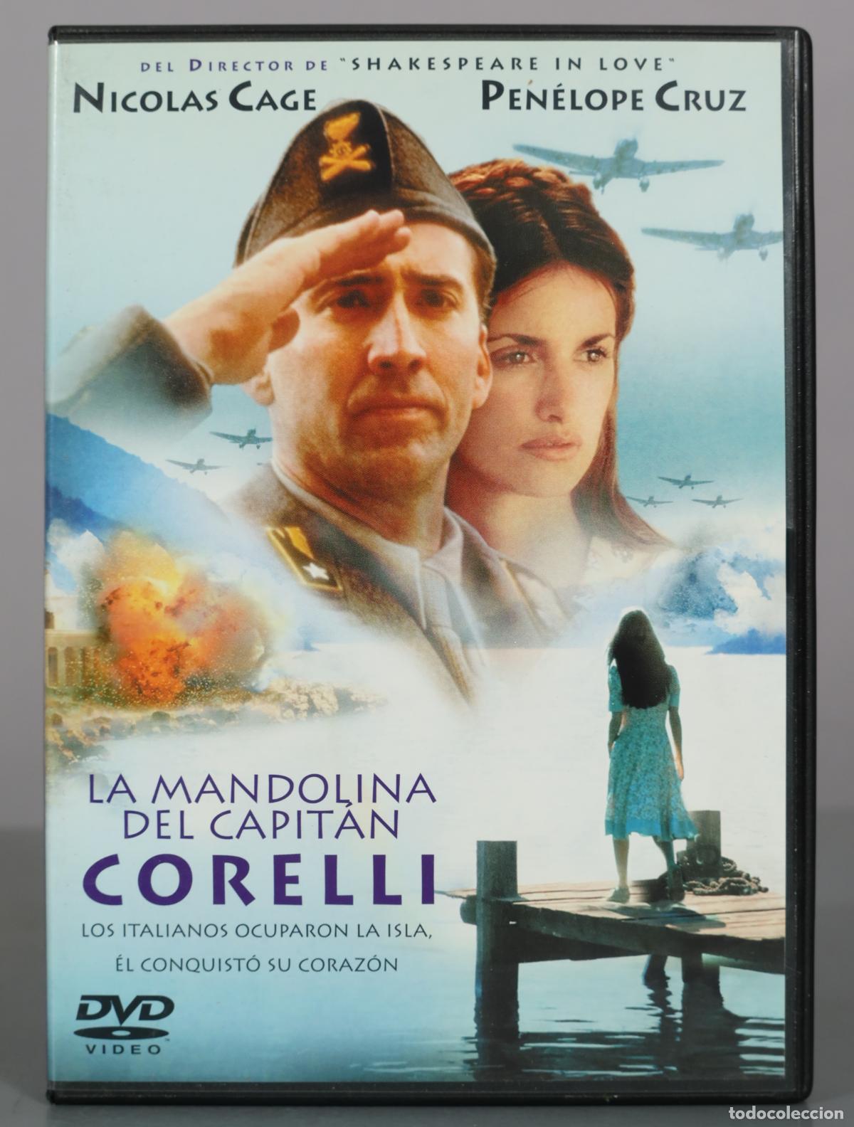 Cinema: DVD. La mandolina del capit&aacute;n Corelli - Nicolas Cage, Pen&eacute;lope Cruz