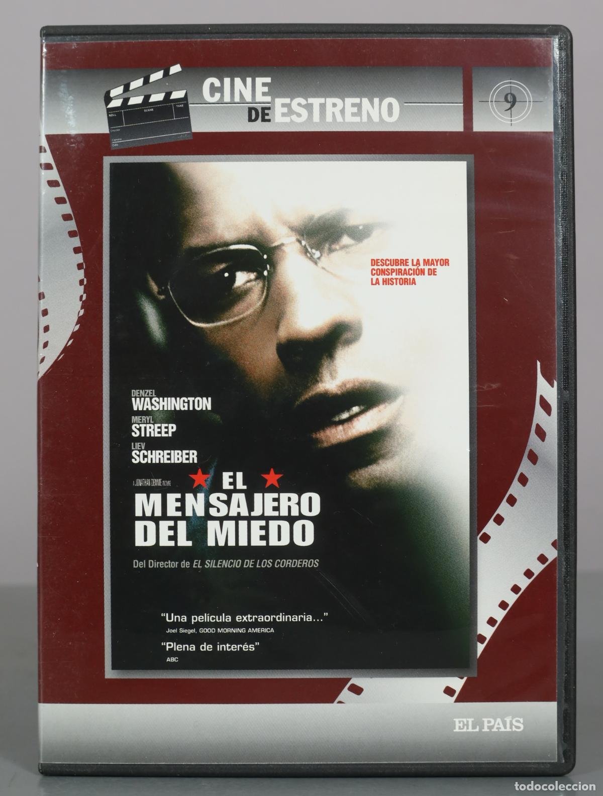 Cinema: DVD. El mensajero del miedo - Jonathan Demme, Denzel Washington, Meryl Streep, Liev Schreiber
