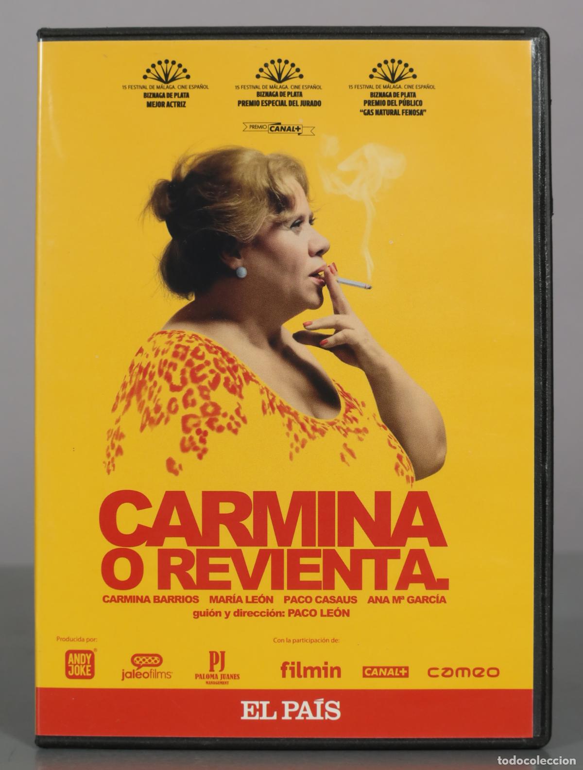 Cinema: DVD. Carmina o revienta - Paco Le&oacute;n, Carmina Barrios, Mar&iacute;a Le&oacute;n, Paco Casaus, Ana Mar&iacute;a Garc&iacute;a