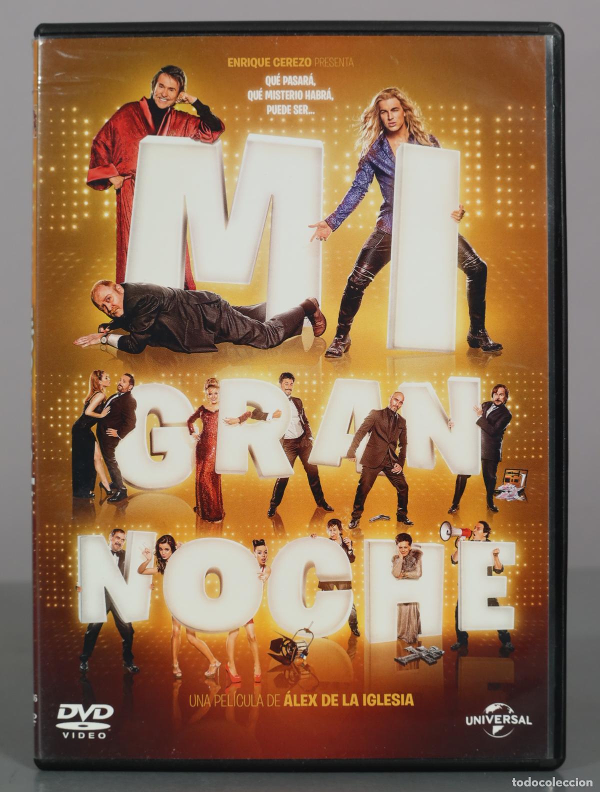 Cinema: DVD. Mi Gran Noche - &Aacute;lex de la Iglesia, Raphael, Mario Casas, Pep&oacute;n Nieto
