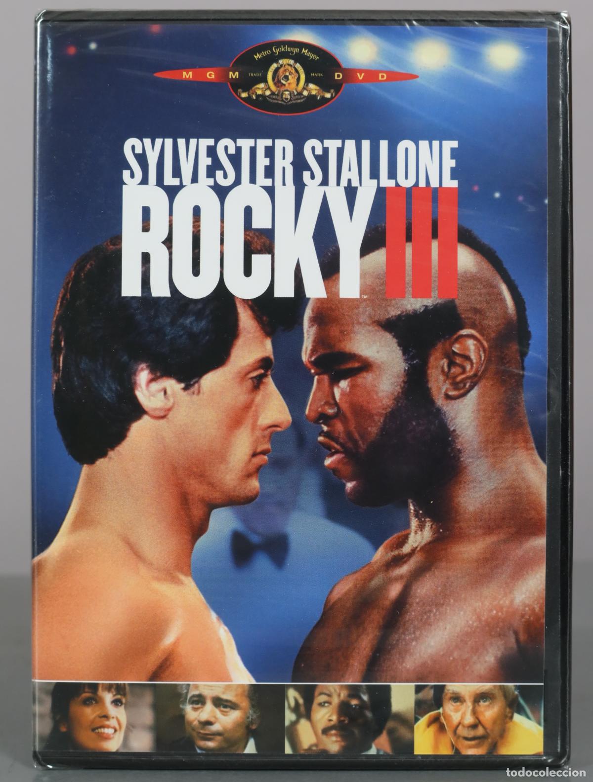 Cine: DVD. Rocky III - Sylvester Stallone, Mr. T, Talia Shire, Burt Young, Carl Weathers, PRECINTADO