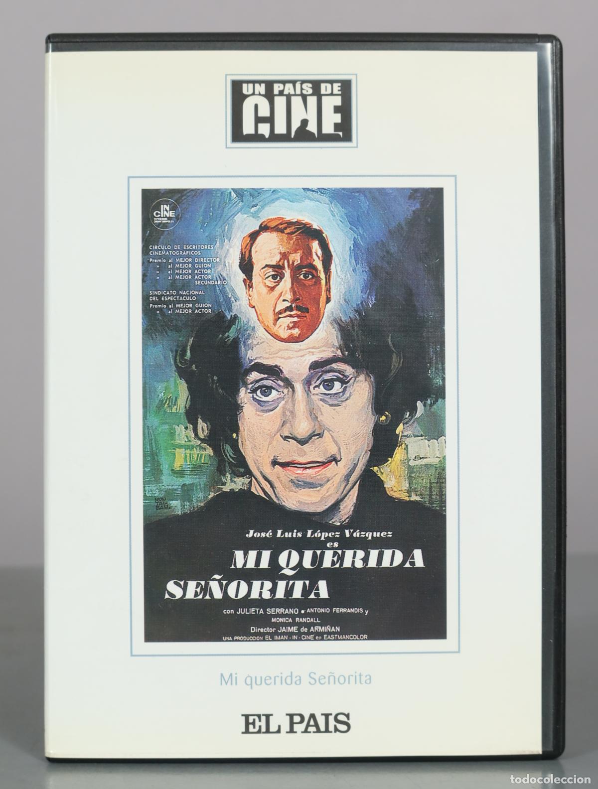 Cine: DVD. Mi querida se&ntilde;orita - Jaime de Armi&ntilde;&aacute;n, Jos&eacute; Luis L&oacute;pez V&aacute;zquez, Julieta Serrano, M&oacute;nica