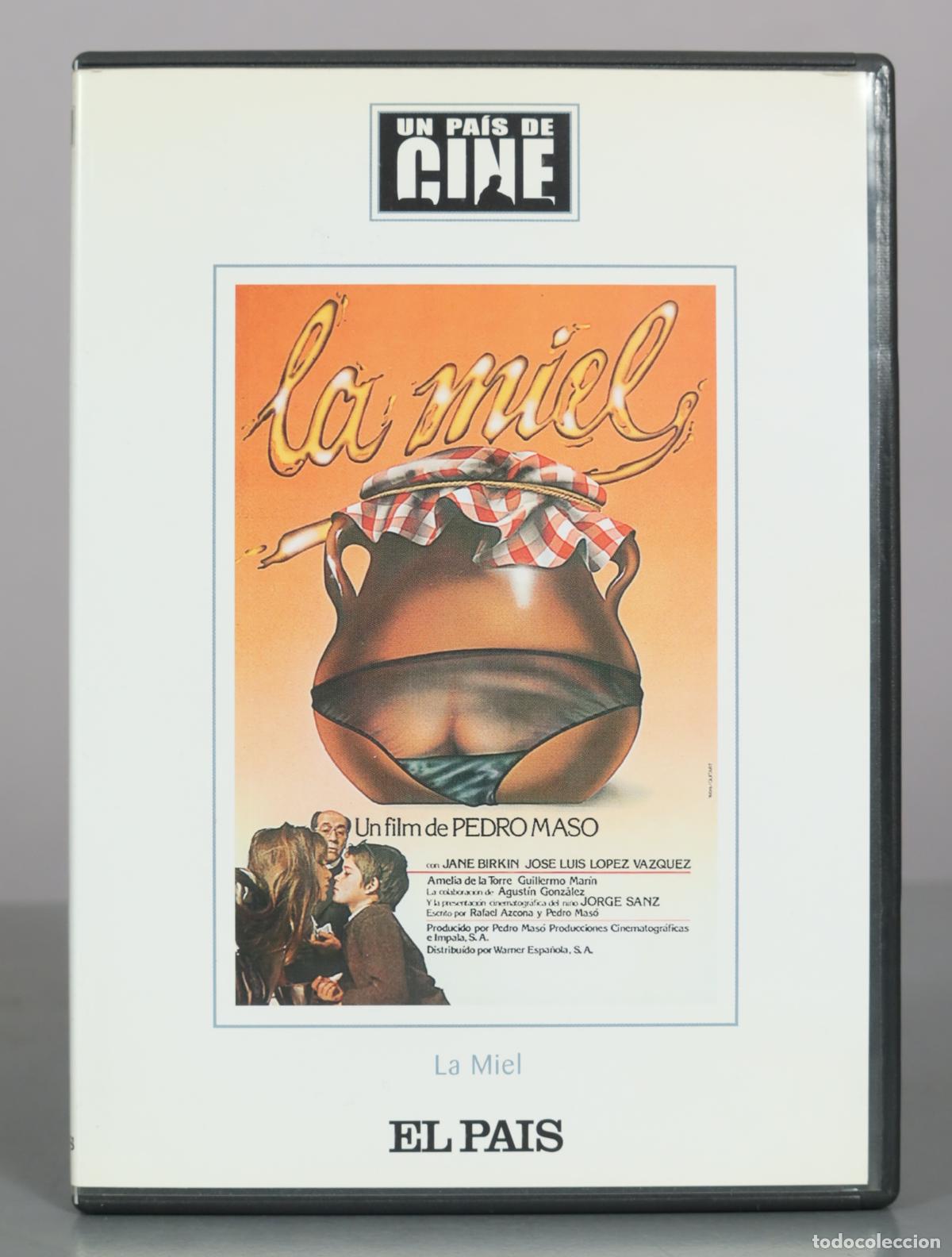 Cine: DVD. La miel - Pedro Mas&oacute;, Jane Birkin, Jos&eacute; Luis L&oacute;pez V&aacute;zquez